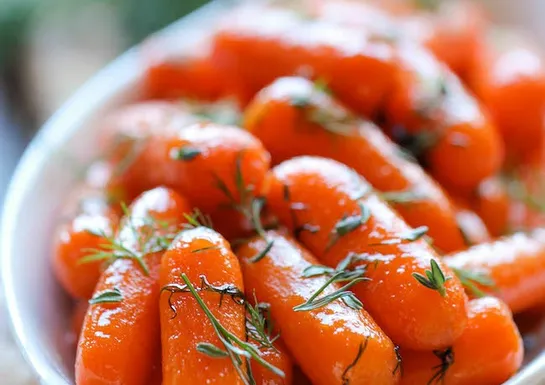 Honey Glazed Baby Carrots