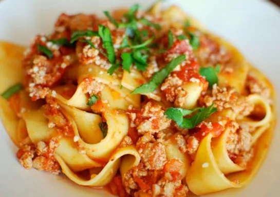 Pappardelle Bolognese