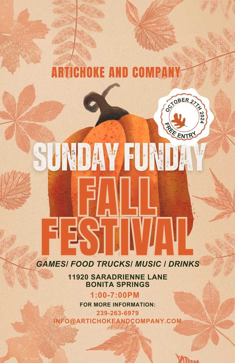 Sunday Funday Fall Festival Flyer