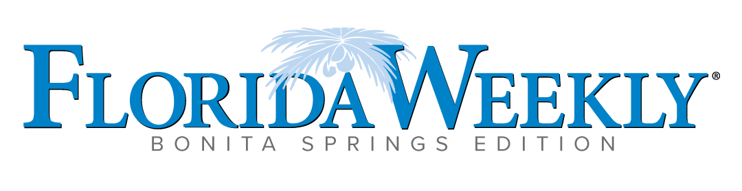 Florida Weekly" logo with blue text and a palm tree design at the top.